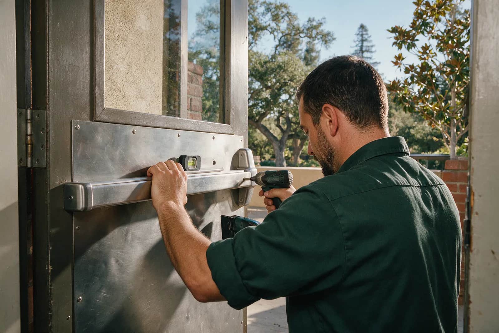 Panic Bars & Exit Devices in Palo Alto by Tall Tree Lock & Safe